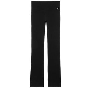 PINK Victoria’s Secret Black Flare Yoga Pants